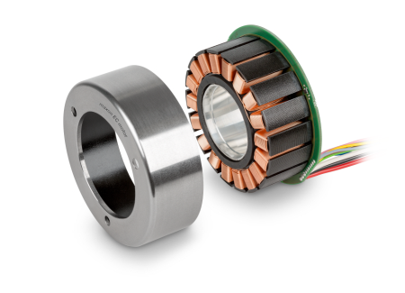 DC motors cannot always be optimally integrated into a structure